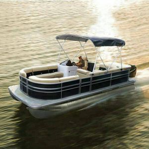 elektrisches Pontonboot
