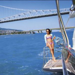 Plattform für Yacht
