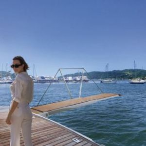 Gangway für Boot