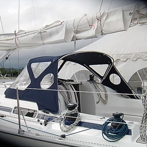 Roofdach für Segelboot 1