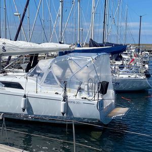 Cockpitverdeck für Segelboot