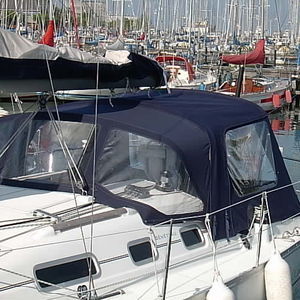 Cockpitverdeck für Segelboot