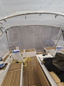 Cockpitverdeck für Segelboot 1