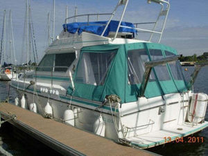 Cockpitverdeck für Motorboot 1
