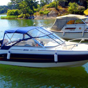 Cockpitverdeck für Motorboot 1