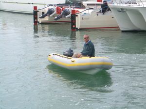 Außenborder-Schlauchboot