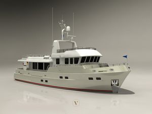 Motoryacht für Kreuzfahrten