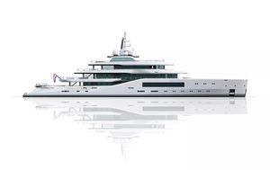 Megayacht für Kreuzfahrten