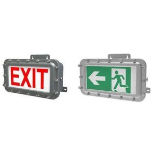 Fluchtwegschild für Außen 1