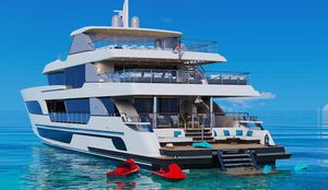 Superyacht für Kreuzfahrten