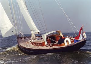 traditionelles Segelboot