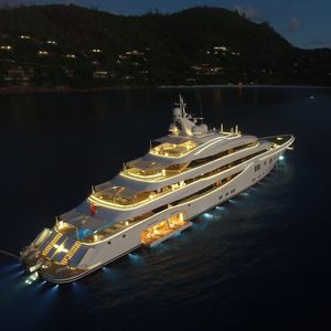 Megayacht für Kreuzfahrten