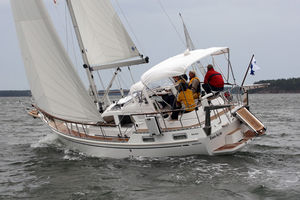 Segelboot für Kreuzfahrten