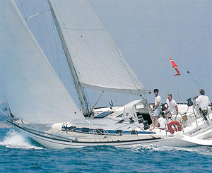 Segelyacht für Kreuzfahrten