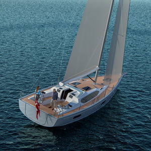 Segelboot für Kreuzfahrten