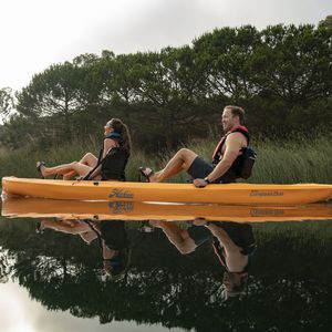 Sit-on-Top-Kajak / steif / für Angelsport / 2 Personen
