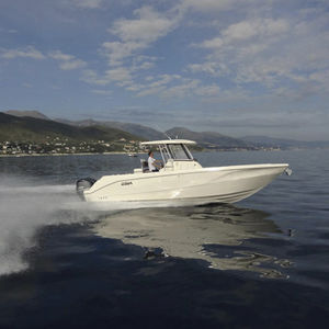 Außenbord-Konsolenboot / zweimotorig / Mittelkonsole / Open
