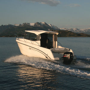 Cabin-Cruiser / Außenbord / mit geschlossenem Cockpit / Sportfischer / max. 8 Personen