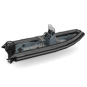 Außenbord-Schlauchboot / Festrumpf / Mittelkonsole / Fischerei