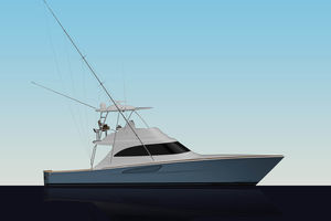 Sportfischer-Motoryacht