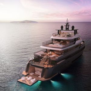 Superyacht für Kreuzfahrten