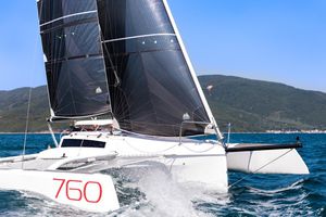 Trimaran / Fahrten / mit offenem Heck / 1 Kabine