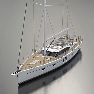 Segel-Yacht / Fahrten / Regatta / Decksalon / 3 Kabinen