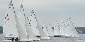 Regatta-Kielboot-Segelboot