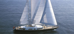 Segel-Superyacht / für Kreuzfahrten