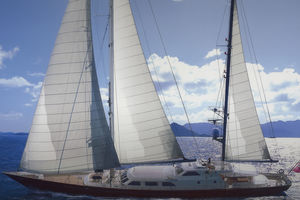Segel-Superyacht / für Kreuzfahrten 1