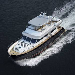 Fahrten-Motoryacht / Flybridge / Epoxid / 3 Kabinen