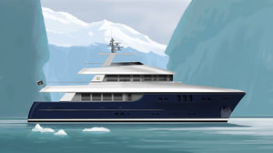 Motoryacht für Expeditionen
