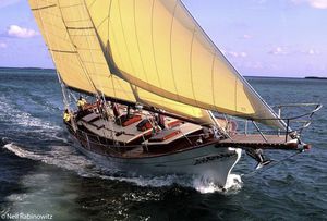 traditionelle Segelyacht 1