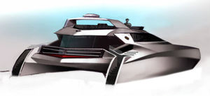 Katamaran-Motoryacht 1