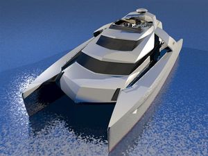 Katamaran-Motoryacht 1