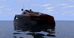 Katamaran-Motoryacht 1