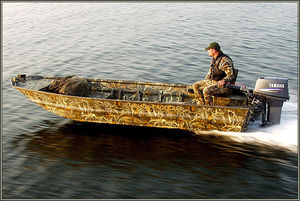 Jon-Boat / Außenborder