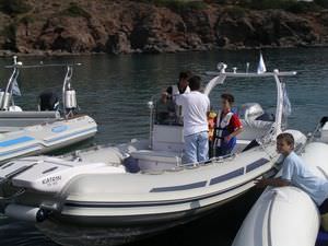 Außenborder-Schlauchboot