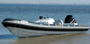 Außenborder-Schlauchboot