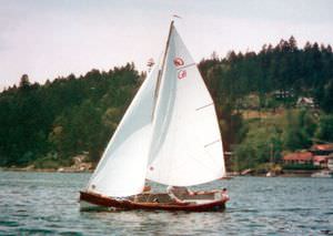 Traditionelles Ruderboot