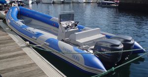 Taucherbasisboot Berufsboot / Außenbord / Festrumpf-Schlauchboot