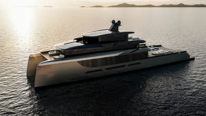 Katamaran-Motoryacht