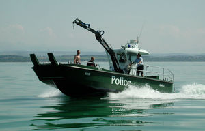 Patrouillenboot Berufsschiff