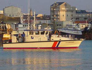 Forschungsboot Berufsschiff