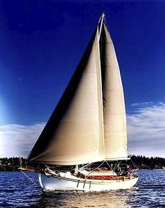 traditionelles Segelboot