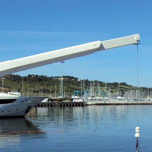 Davit für Yachten