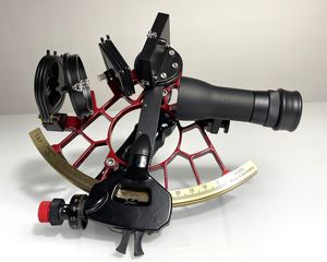 Messing-Sextant
