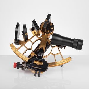 Messing-Sextant