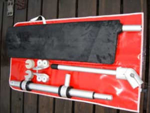 Notrruderblatt für Segelboot
