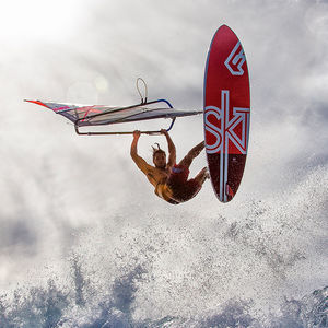Freestyle-Windsurfboard / Geschwindigkeit